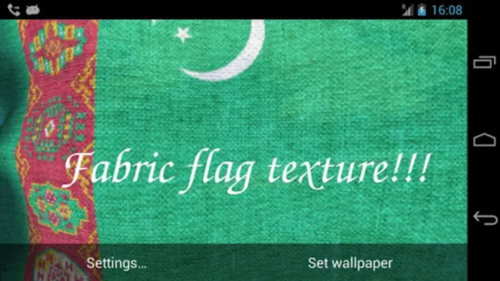 Turkmenistan Flag android App screenshot 2